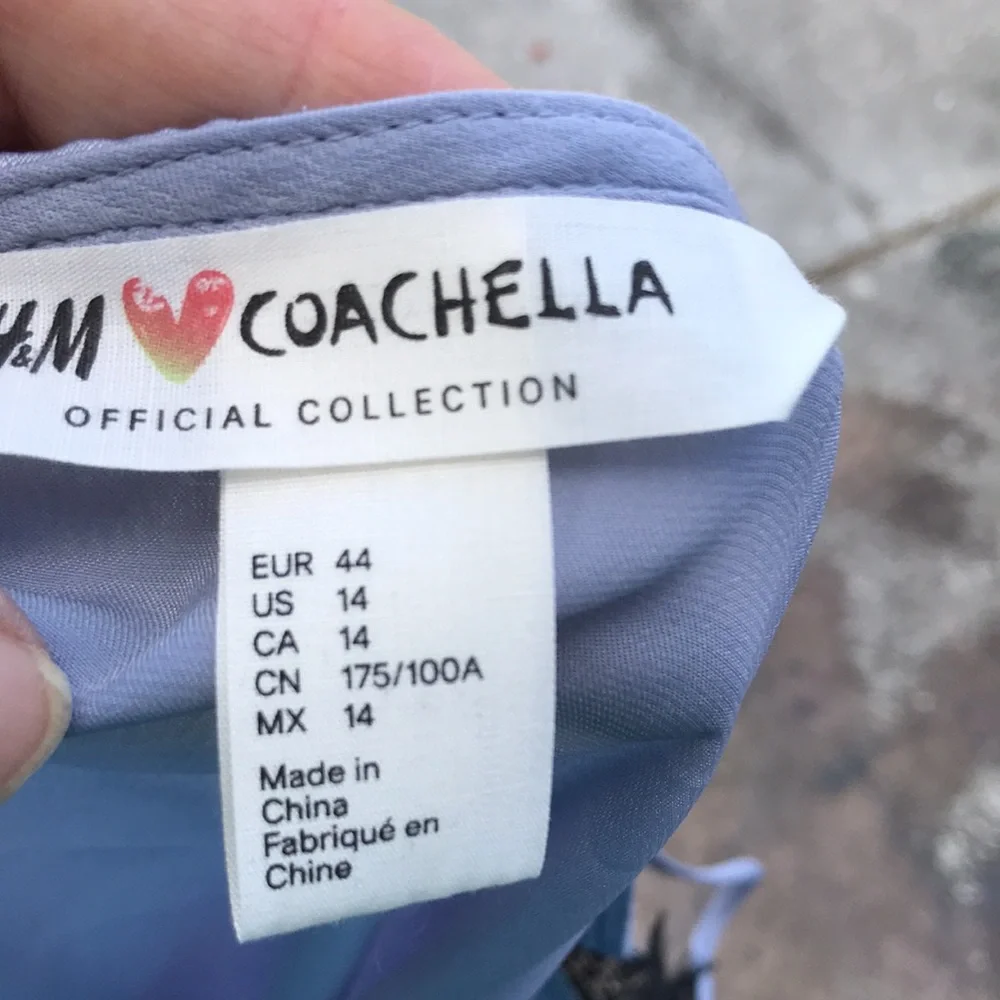 H&M Coachella lace trim slip or slip dress